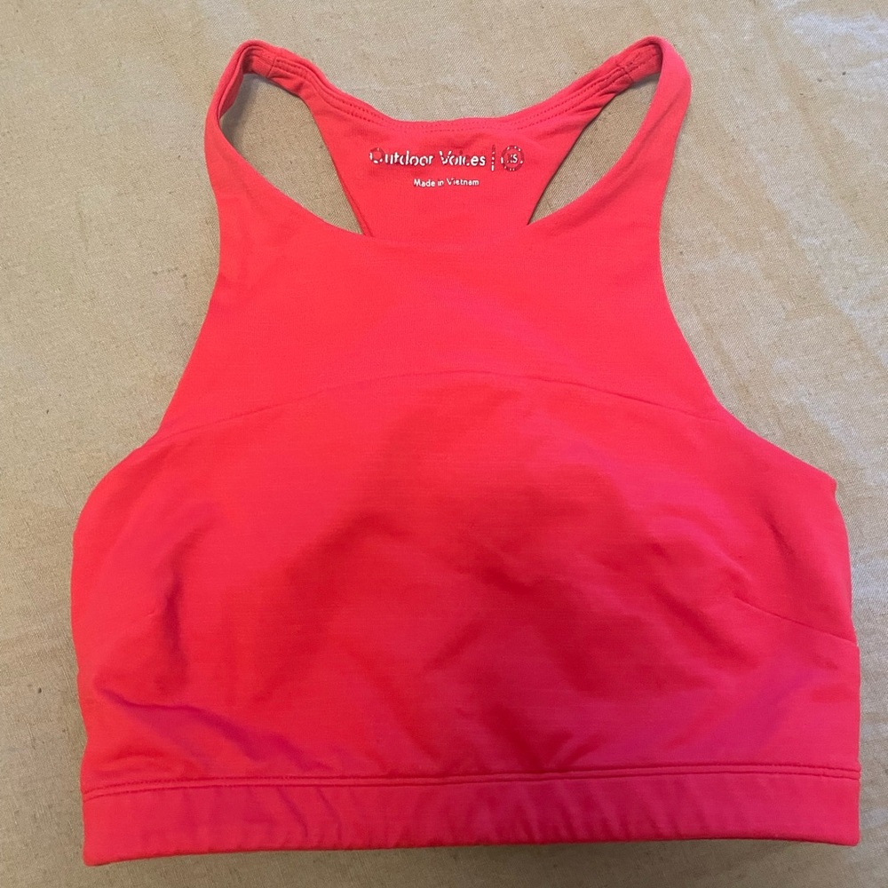 outdoor voices crop top/longline bra!